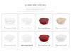 Luxe Fruit and Snack Storage Plate with Lid – Divided Sections for Fruits & Dried Snacks
