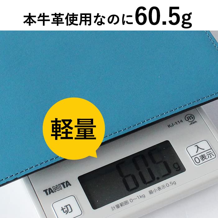 CCOMPANY LIMITED Notebook Cover, Made in Japan, A6 Size, Paperback Size, Bound Planner Cover, Turner 2 Second (Blue)