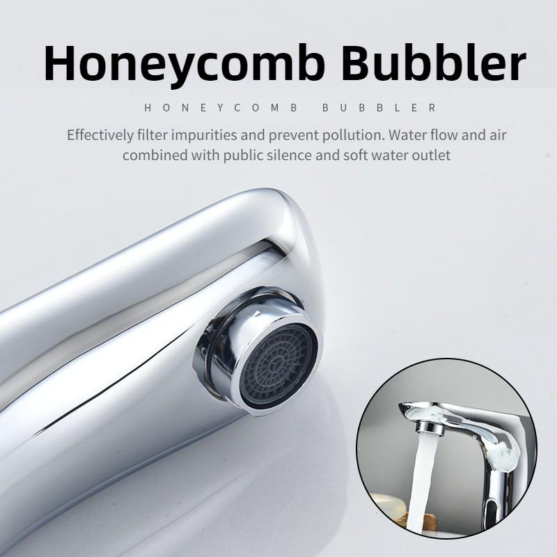 Bathroom Basin Faucet Full Copper Intelligent Single Hot And Cold Sensing Faucet Automatic Infrared Sensing Water Tap