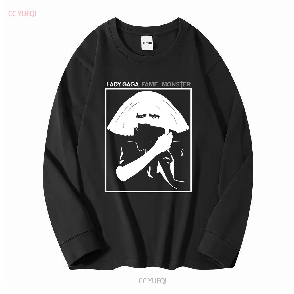Lady Gaga Fame Monster T Shirt on 100 Ring Spun Cotton long or short sleeves vintage Washed Slightly Stylish fashion homme