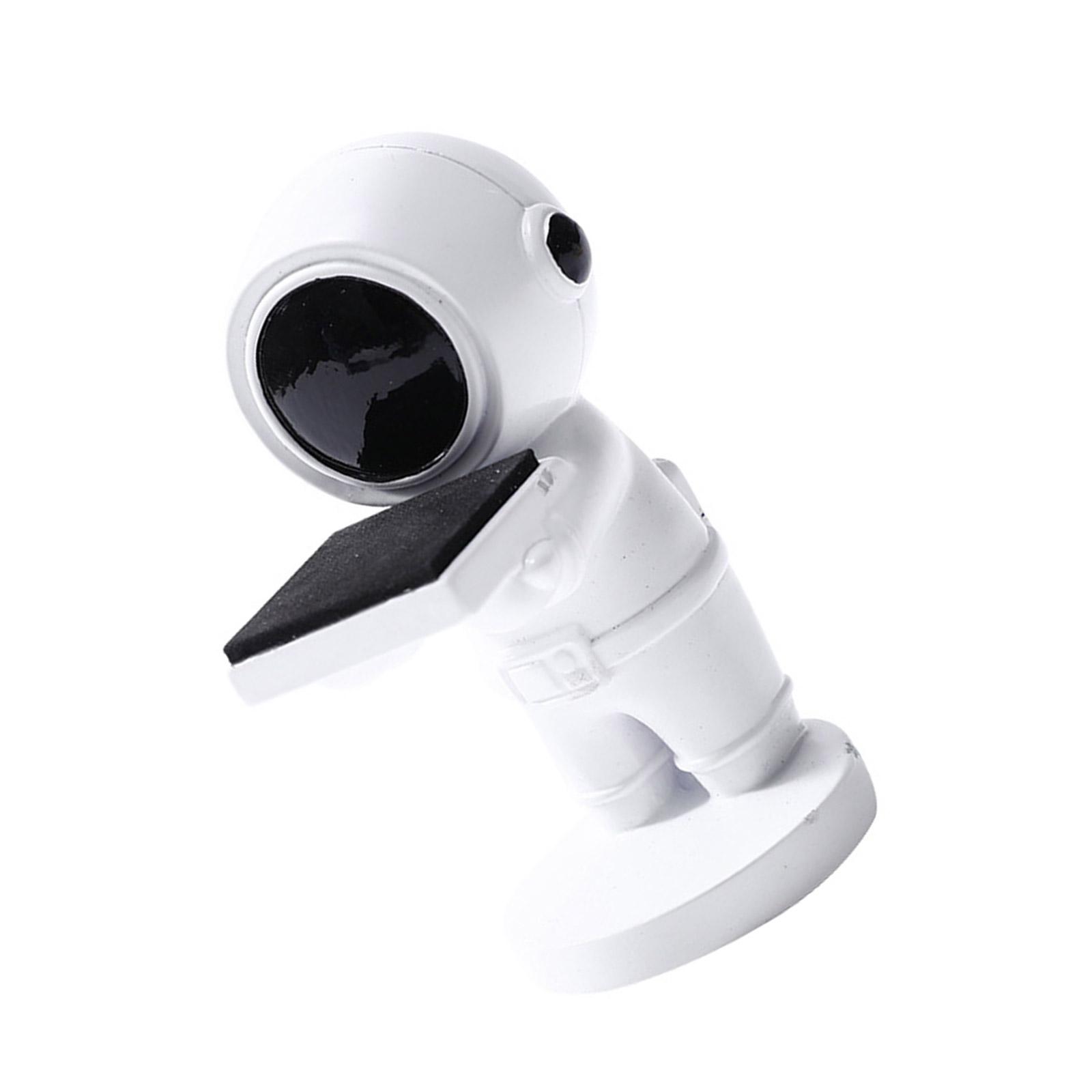 

Модные декоративные подставки-органайзеры для украшений в виде космонавта из прочной смолы для часов и колец для витрины магазина белый