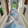 Modern Design Aisle Carpet Long Runner Hotel Entrance Hallway Corridor Stair Non Slip Mat Bedroom Bedside Rugs for Living Room