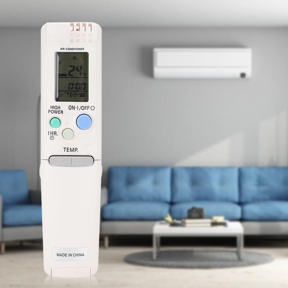 ABS Hållbar Vit Luftkonditioneringskontroll Fjärrkontroll Tillbehör för Sanyo RCS‑4MVPS4EX