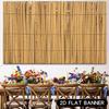 2D Orientalisches Rohes Bambusplatten-Hintergrundwand Zen-Garten Foto-Hintergrund Banner