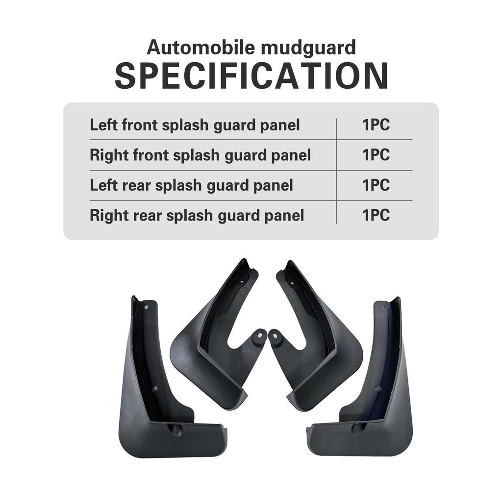 Apărătoare noroi BYD Sea Lion 2025 - Accesorii pentru Modificări Auto Transfrontaliere