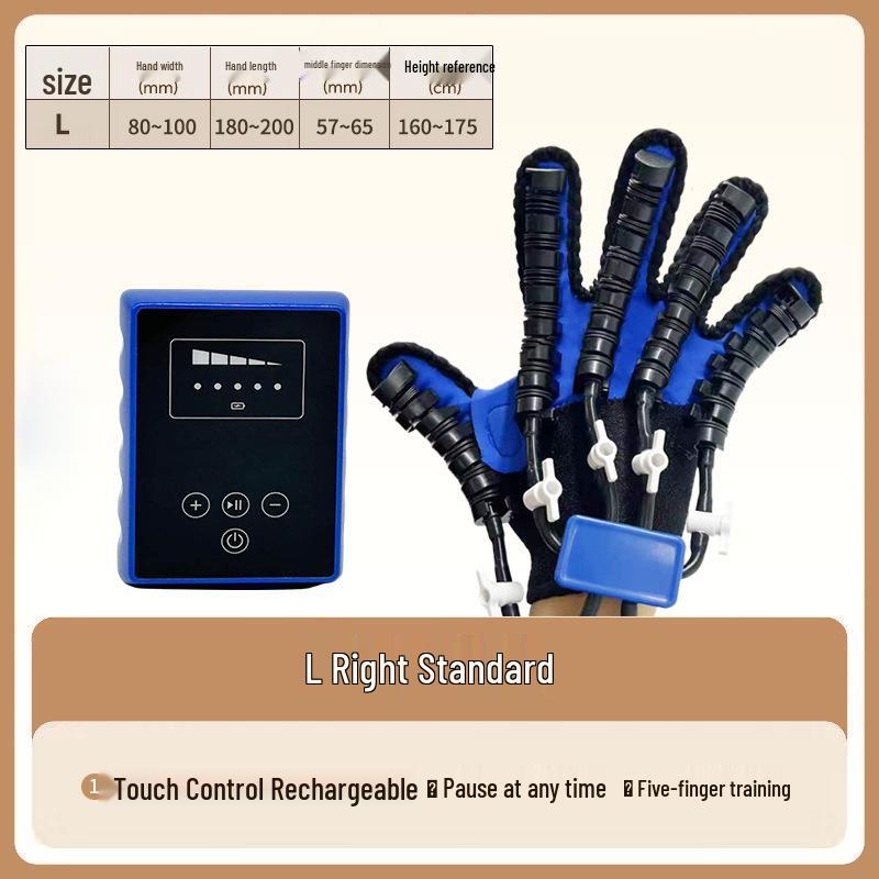 Portable Wireless Rehabilitation Gloves and Hand Massager for Stroke Recovery