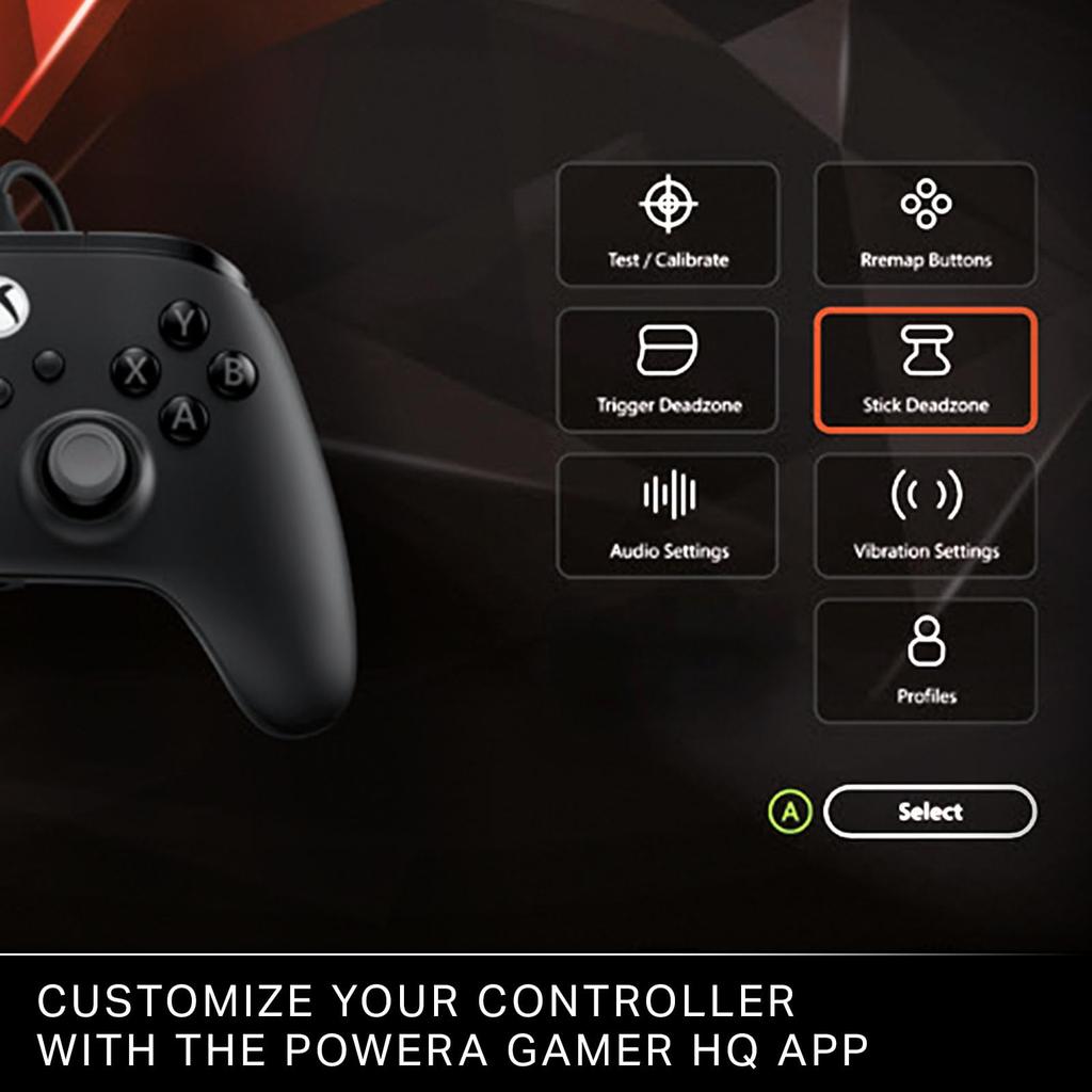 [Officially Licensed Xbox Product] PowerA Advantage Plus Wired Controller for Xbox Series X|S - Black XBGP0439-01