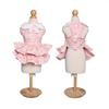 Pet Spring Summer Cake Dress Three-dimensional Flower Lace Teddy Bigbear Holiday Dress