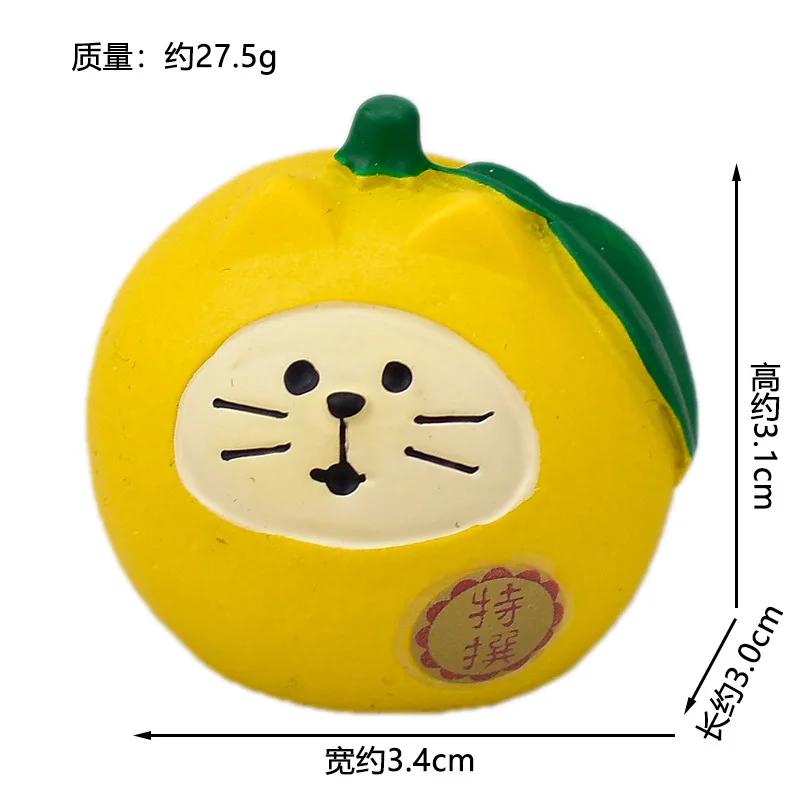 

Японські продукти Zakka Серія щасливих мандаринів Прикраса для акваріума Прикраси для ванної Іграшки з полімерної глини Колекційні подарунки