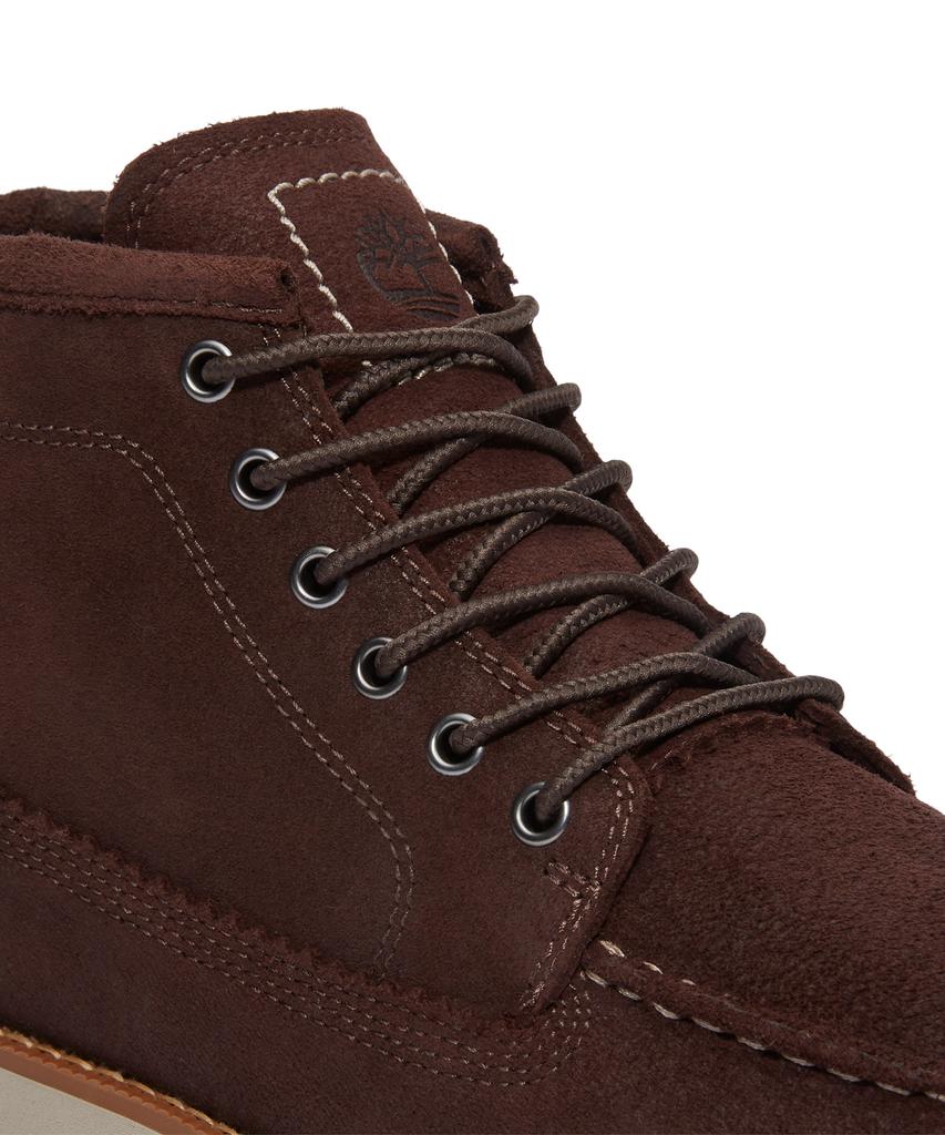 Timberland (Men'S) Britain Mills Mid-Lace Chukka Boots - Dark Brown Suede / A6Cep-Eiv
