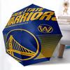 Printed Golden State Warriors logo Folding Umbrella,Outdoor,Leisure,And Travel Umbrella,Durable Umbrella Fabric,Birthday And Holiday Gift