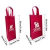 Non-woven Champagne Beer Waterproof Gift Bag Color Single/Double Branch Bottle Red Wine Bottle Hand Handle Packaging Pouches