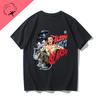 American Retro Short-sleeved T-shirt, Vampire Hong Kong-style Men's and Women's Trendy New Pure Cotton Camiseta