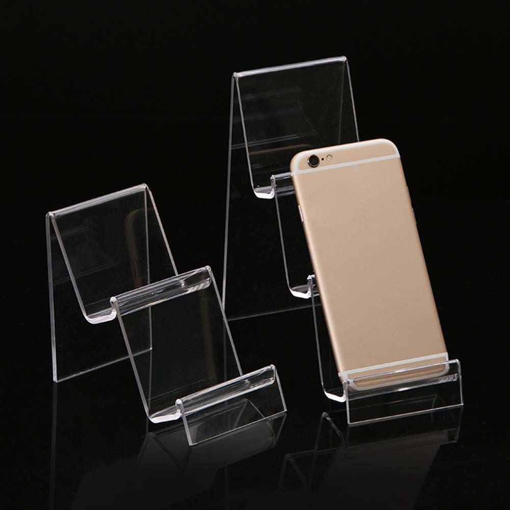 1PCS Transparent Display Stand Jewellery Holder Keychain Stand Glasses Rack Display Shelf