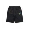 Gd Overlap Lightning Denim Short Indigo