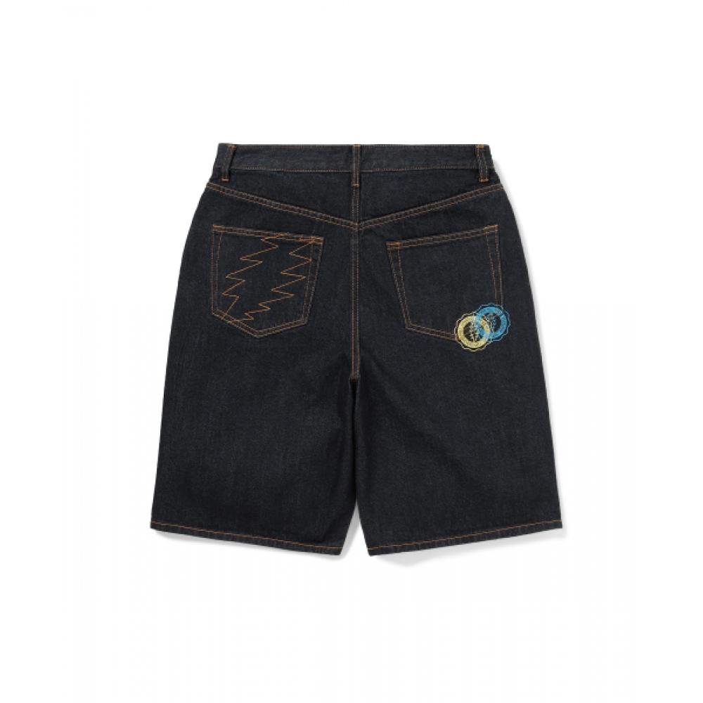Thisisneverthat Gd Overlap Lightning Denim Short Indigo S