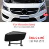 For Mercedes W117 Front Bumper Headlight Washer Spray Cover Cap Black White For Benz GLA Class CLA200 CLA220 CLA260 2013-2015