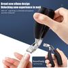 Curved Head Nail Clippers With Large Opening Anti-Splash Storage Nail Scissors For The Elderly Thick Toenails Heavy Duty