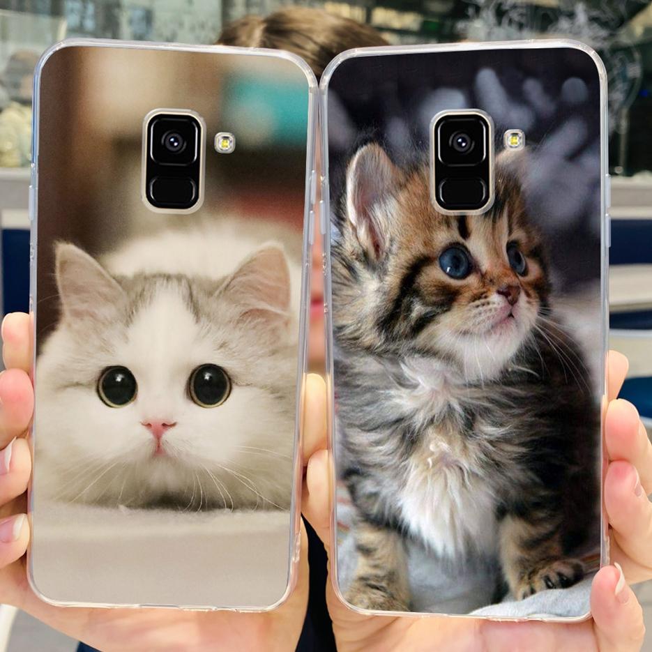 For Samsung Galaxy A8 2018 Case SM-A530F New Fashion Painted Cover Soft Silicone Phone Case For Samsung A8 Plus A8+ A730F Bumper