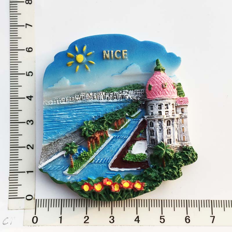 France Travelling Fridge Stickers Creative French Cities Tourist Souvenirs Fridge Magnets Birthday Gifts Magnetic Stickers