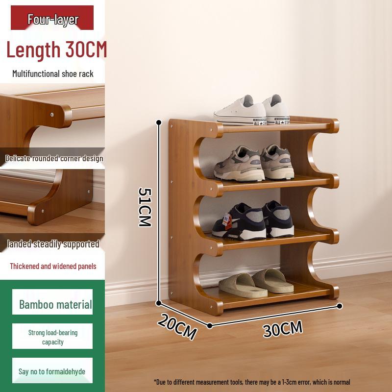 Mehrschichtiges Schuhregal für den Eingangsbereich, Aufbewahrungsregal für Studentenwohnheime und Mietwohnungen