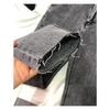 Spliced Leopard Print Stretch High Waist Tight Look Slim Hairy Edge Pencil Foot Pants Winter