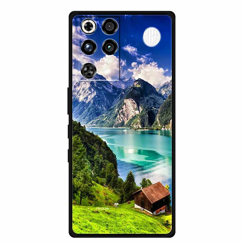 Phone Case For ZTE Nubia RedMagic 11 Pro 5G Back Cover Case Black Silicone TPU Soft Coque For Nubia RedMagic 11Pro Funda Capas