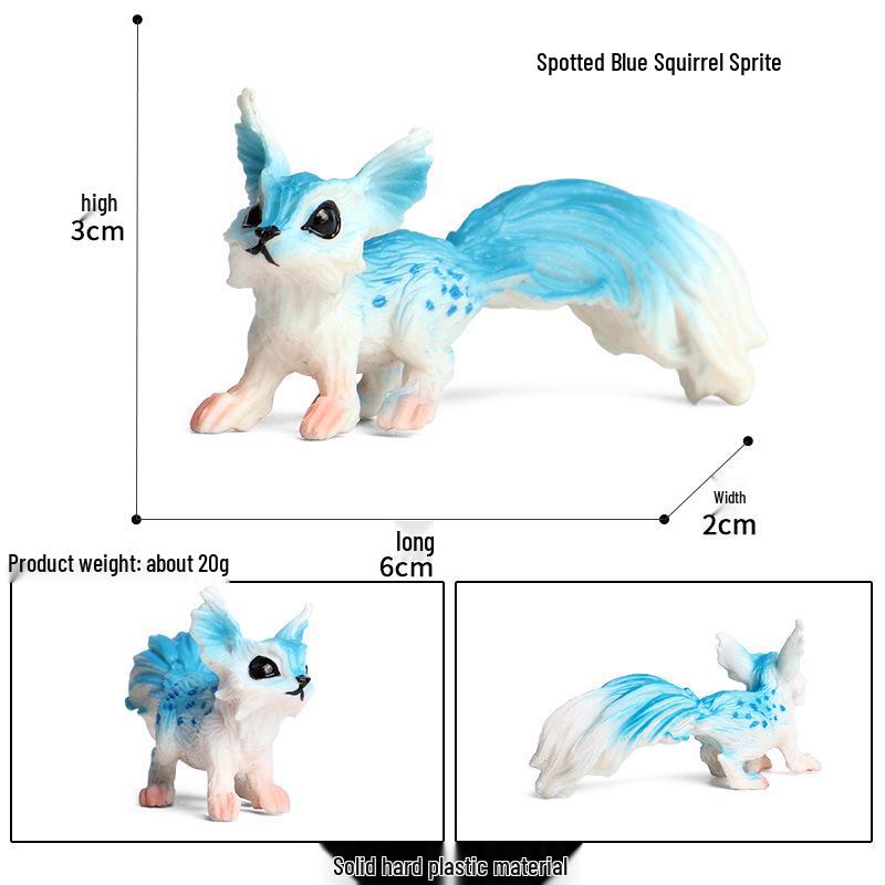 European Mythical Pegasus Unicorn Toy Model: Elf, Mythical Creature, Magic Beast 
