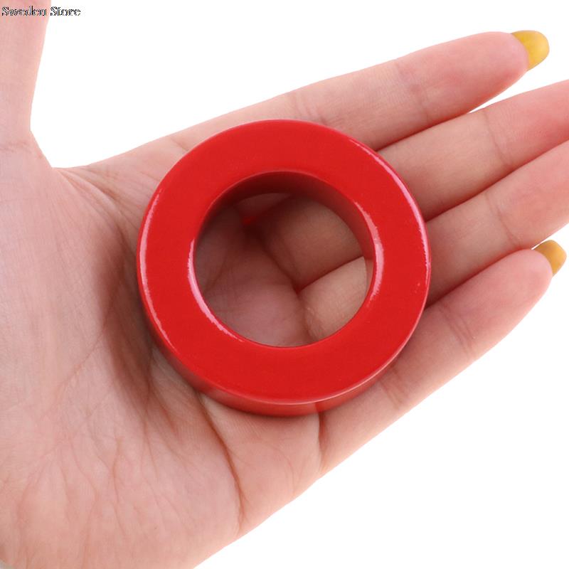 T130-2/T200-2/T157-2 Iron Ferrite Toroid Cores 51*32*14mm/40*24*14.5 Mm For Inductors Iron Powder Core Red Ring Low Permeability