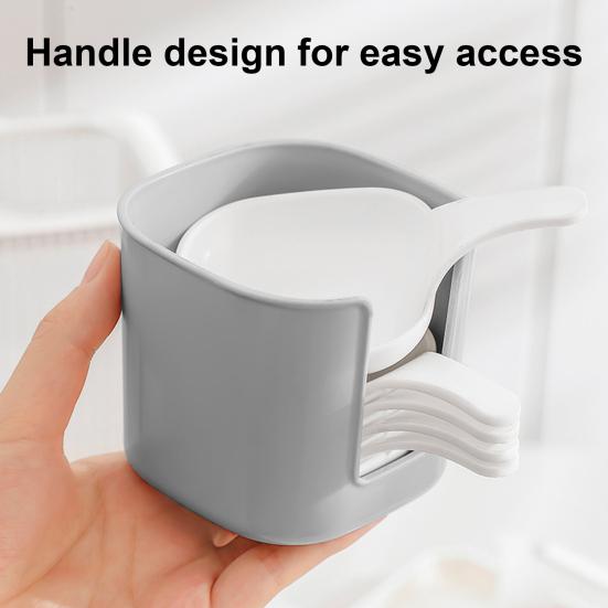 Sauce Dish Set Stackable Dipping Trays with Storage Box Mini Seasoning Plates for Soy Sauce Tomato Sauce Dessert