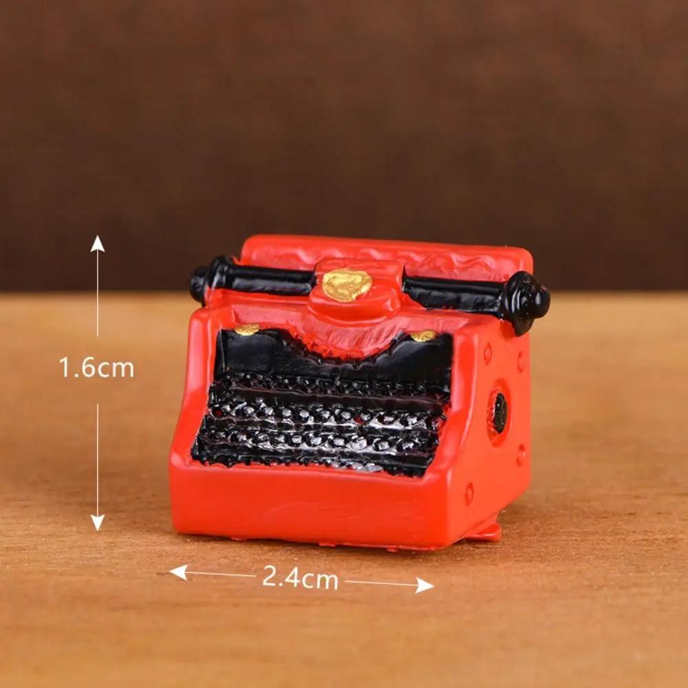 Home Decoration Retro Nostalgic Figurine Mini Doll Houses Figure Camera Miniatures Model Miniature Resin