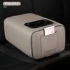 Car Second Row Rear Central Armrest Box with Cup Holder Arm Rest For SKODA Octavia Rapid Yeti Fabai KAROQ Superb 2010-2023