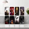 Anime Cool A-Asta B-Black C-Clover  Phone Case For Samsung S25,24,23,22,30,21,10,9,Ultra,Plus,Lite,FE,4,5 G Soft Black Case