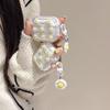 Cute Pink Bow Tie 3D Bellis Perennis Case For Airpods 4 Protective For Airpods Pro Pro2 Cartoon Wireless Bluetooth Earphone Case For Airpods1 2 3