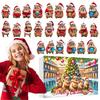 Festive Acrylic Capybara Christmas Countdown Blind Box Fun Collectible For All Ages