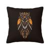 Native Mandala Owl American  Square Pillowcase Cushion Cover Pillow Case Throw Pillow Cover for Home Sofa Living Room