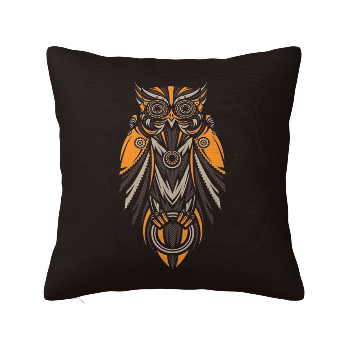 

Native Mandala Owl American Square Pillowcase Cushion Cover Pillow Case Throw Pillow Cover for Home Sofa Living Room 12x12Inch