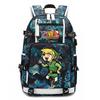 Zelda Zelda Plecak z Nadrukiem Akcesoria Outdoorowy Port USB Duża Pojemność Plecak Podróżny