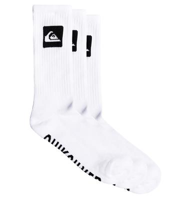 Quiksilver Crew Socks, Sizes 25cm-27cm, 5-Pair Set, QSO241330 WBB0
