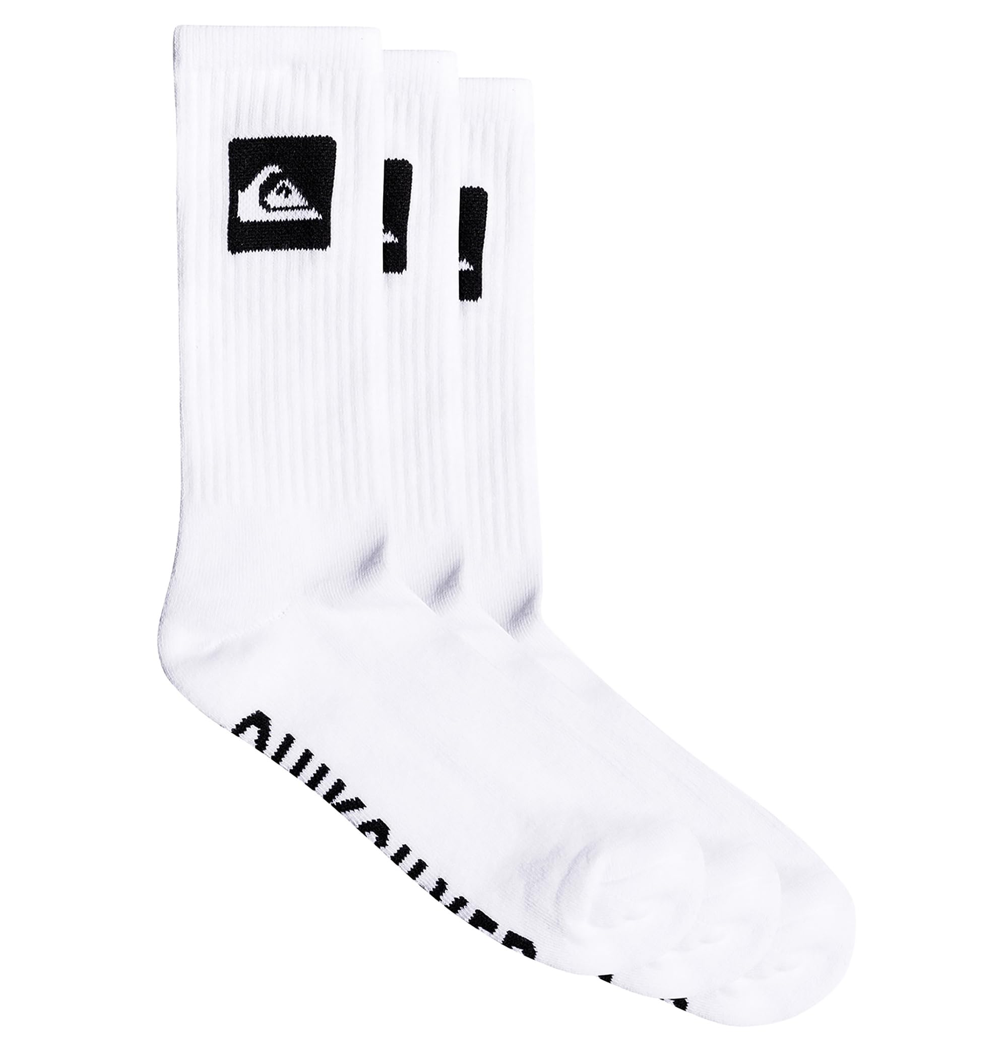 

Quiksilver Crew Socks, Sizes 25cm-27cm, 5-Pair Set, QSO241330 WBB0