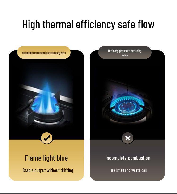 Universal LPG Low Pressure Gas Valve with Gauge for Water Heaters and Stoves