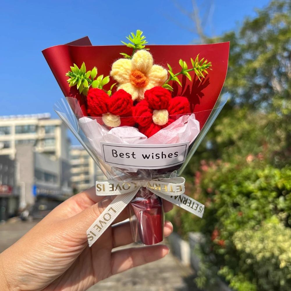 Cartoon Flower DIY Bouquet Bouquet Decoration Mini Flower Bouquet Toy  Valentine'S Day