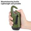For Outdoor Camping Hiking Hand Crank Dynamo Flashlight Portable USB Charging Emergency Torch Survival Gear Solar Powered LED Flashlight