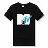 Mtv Music Television T Shirt Retro Rock Hip Hop Tv Tee fashion casual short sleeved t-shirt cotton tee shirt