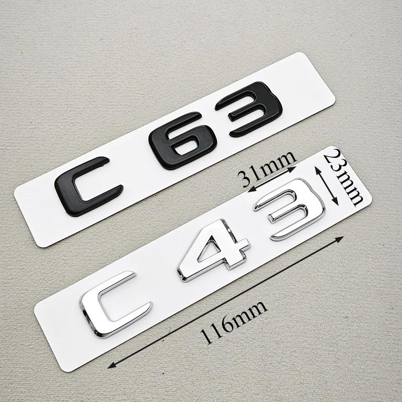 3D ABS Car Letters  Logo Rear Trunk Badge Emblem Decals  Car Sticker Accessories