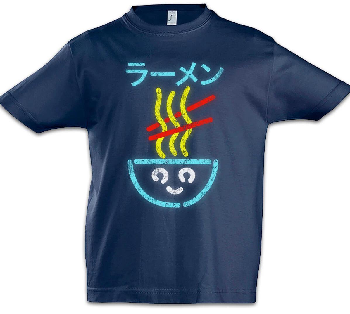 Hot Neon Noodles Kids Boys kids boys T-Shirt Fun Ramen Noodles Love Addiction Addictive 130
