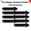Nozzles For Centauri Carbon Hardened Steel Nozzle 0.2/0.4/0.6/0.8mm For Elegoo Carbon Hot End 3D Printer Accessorie