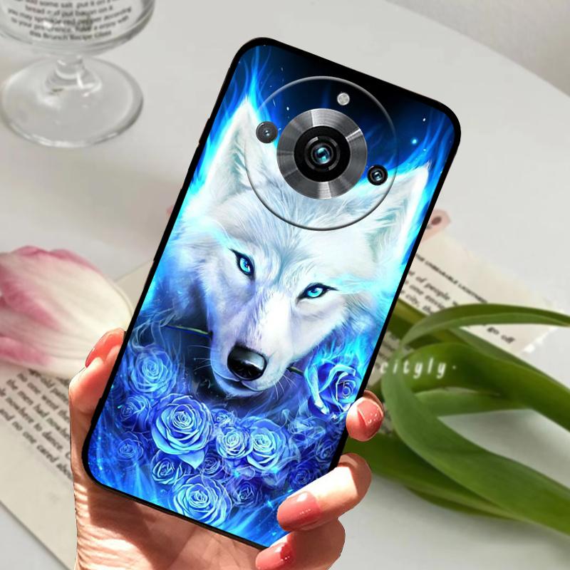 Pro pouzdro Realme 11 Pro Plus Silikonové nárazuvzdorné měkké TPU kryt telefonu Pro Realme 11 11Pro+ 5G Funda Realme11 Pro Capa Kreslený