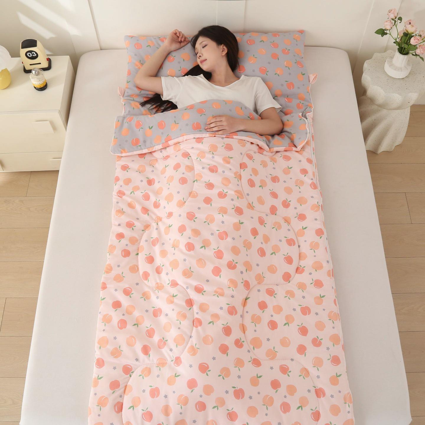 Adult Dual-Use Sleeping Bag Quilt for
