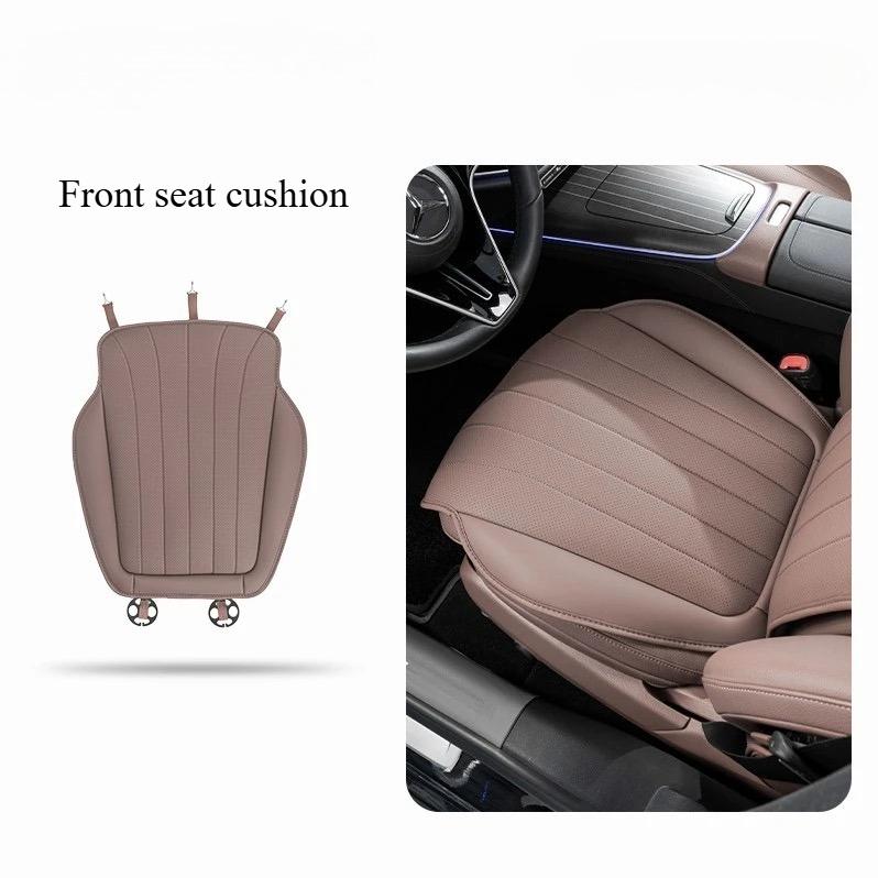 2025 Universal Car Seat Cushion Premium Breathable Perforated Design Four Seasons Cool Comfortable Chair Cover for Car Seats